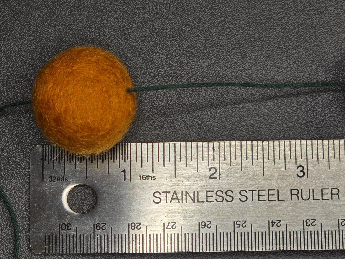 Falling Leaves Felt Ball Garland – Autumn Pom Pom Garland, Thanksgiving Mantel Decor, Fall Wool Ball Garland, Fall Decoration