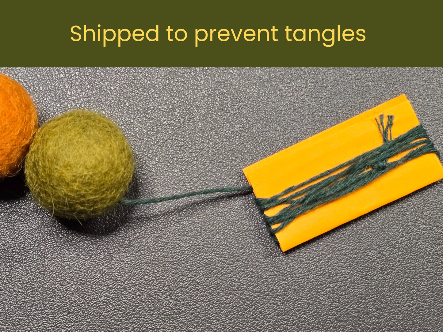 Falling Leaves Felt Ball Garland – Autumn Pom Pom Garland, Thanksgiving Mantel Decor, Fall Wool Ball Garland, Fall Decoration