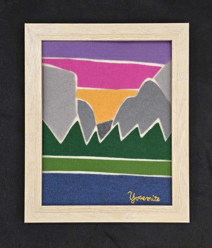 Yosemite National Park Felt Art